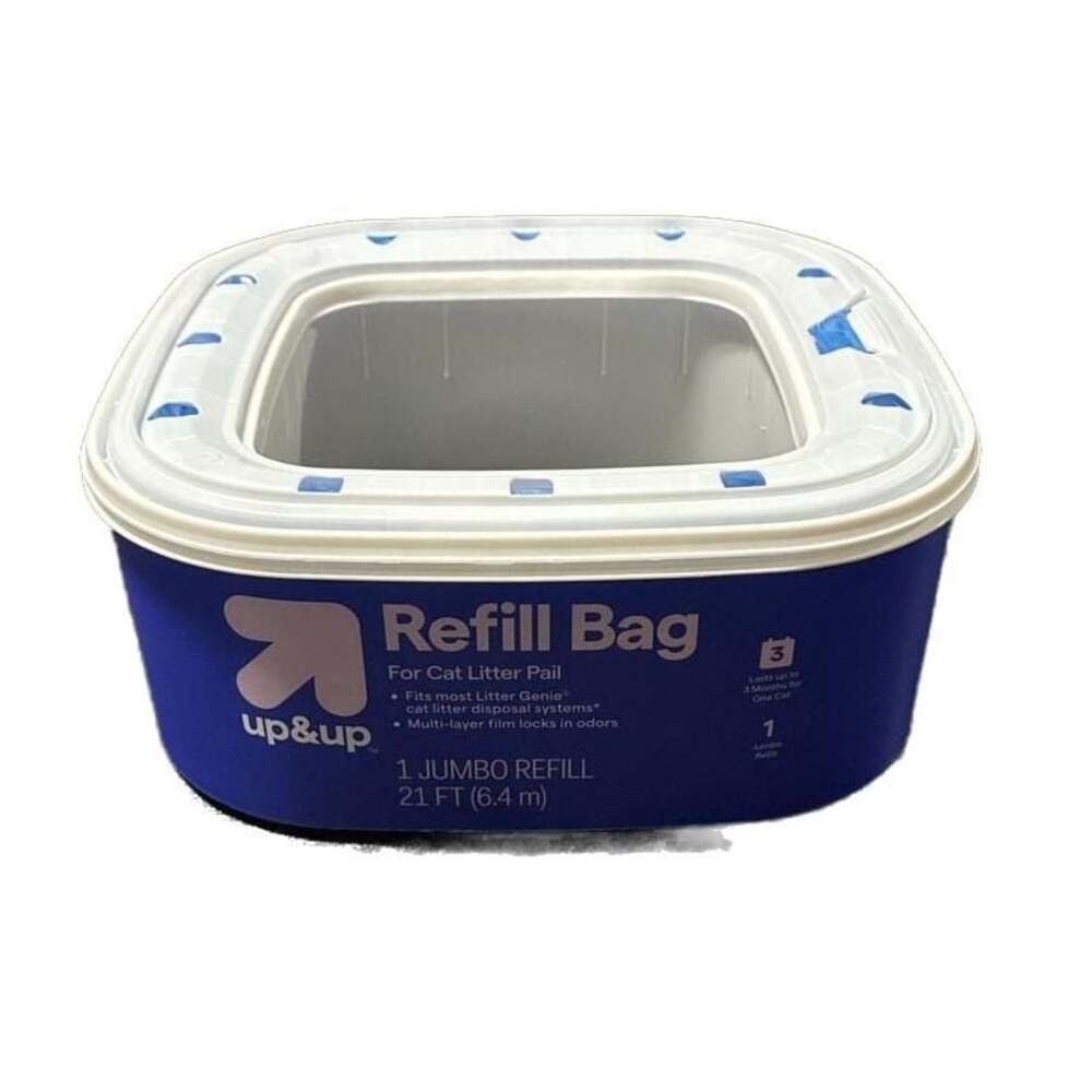 Up & Up Cat Litter Pail Refill Bag - 21 FT Jumbo Refill